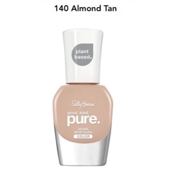 💖3/$15💖 Sally Hansen Good Kind Pure Vegan Polish *140 Almond Tan* - Picture 2 of 5